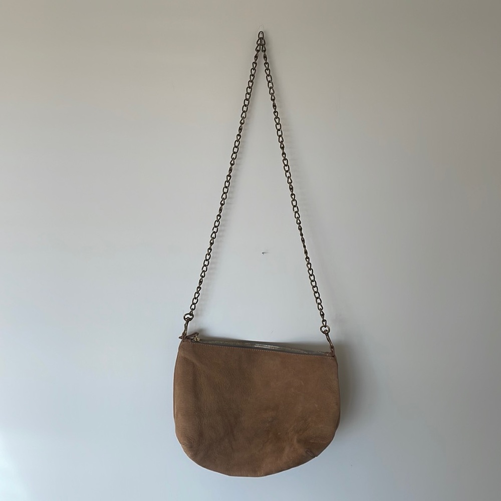 Ceri‎ Hoover Suede Camel Bag
